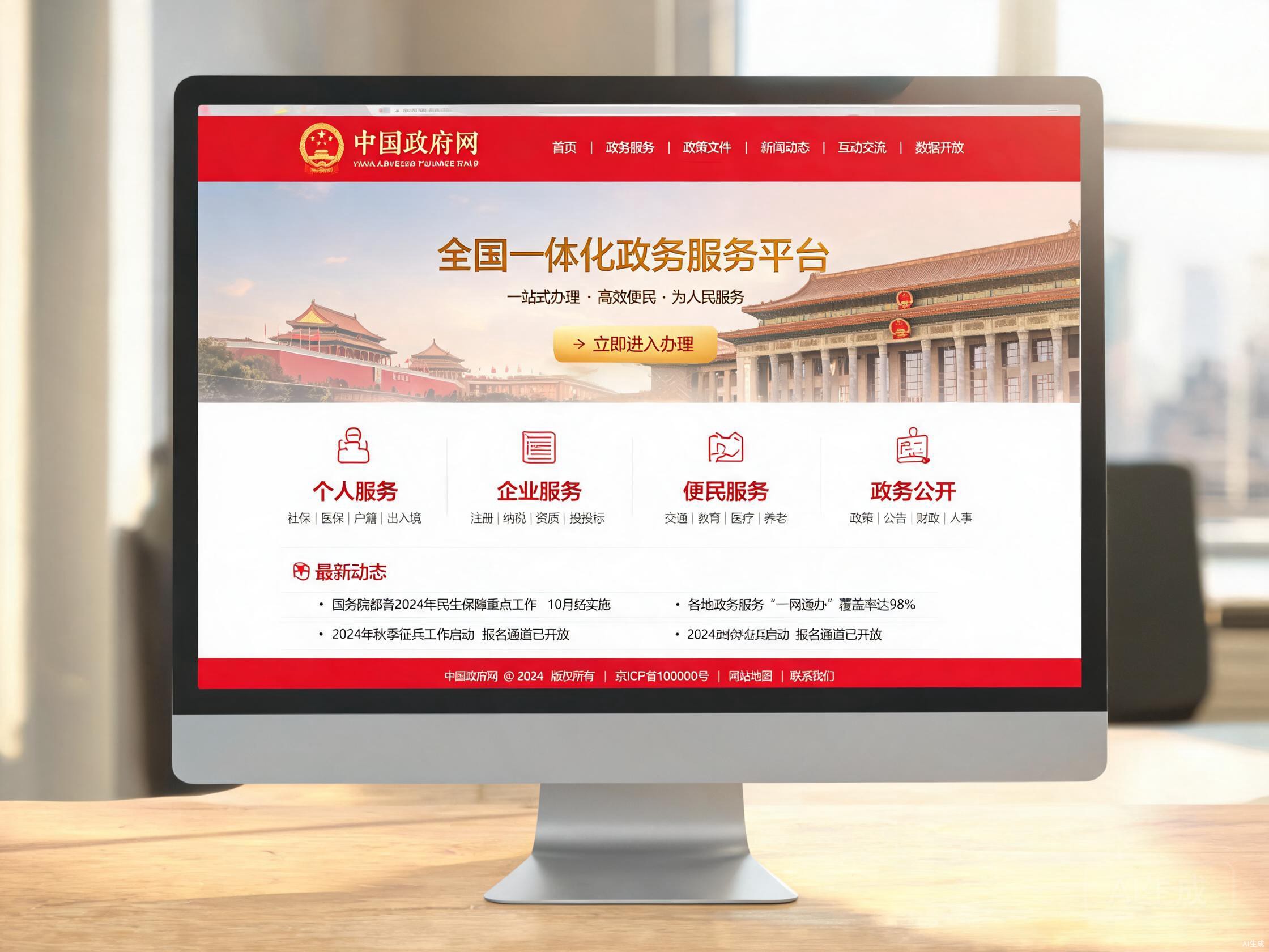 政务公开频道页