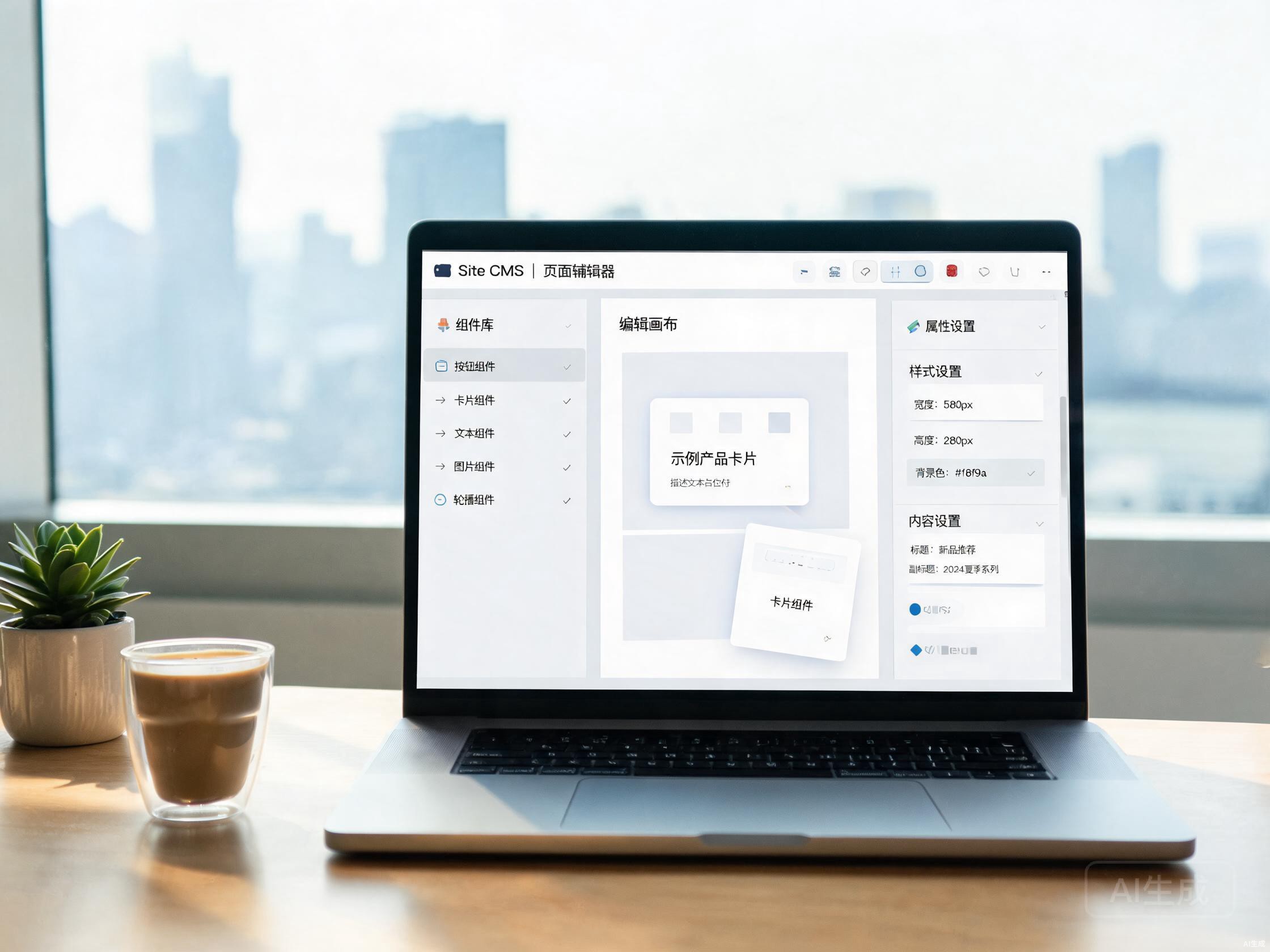 简易智能可视化运维后台