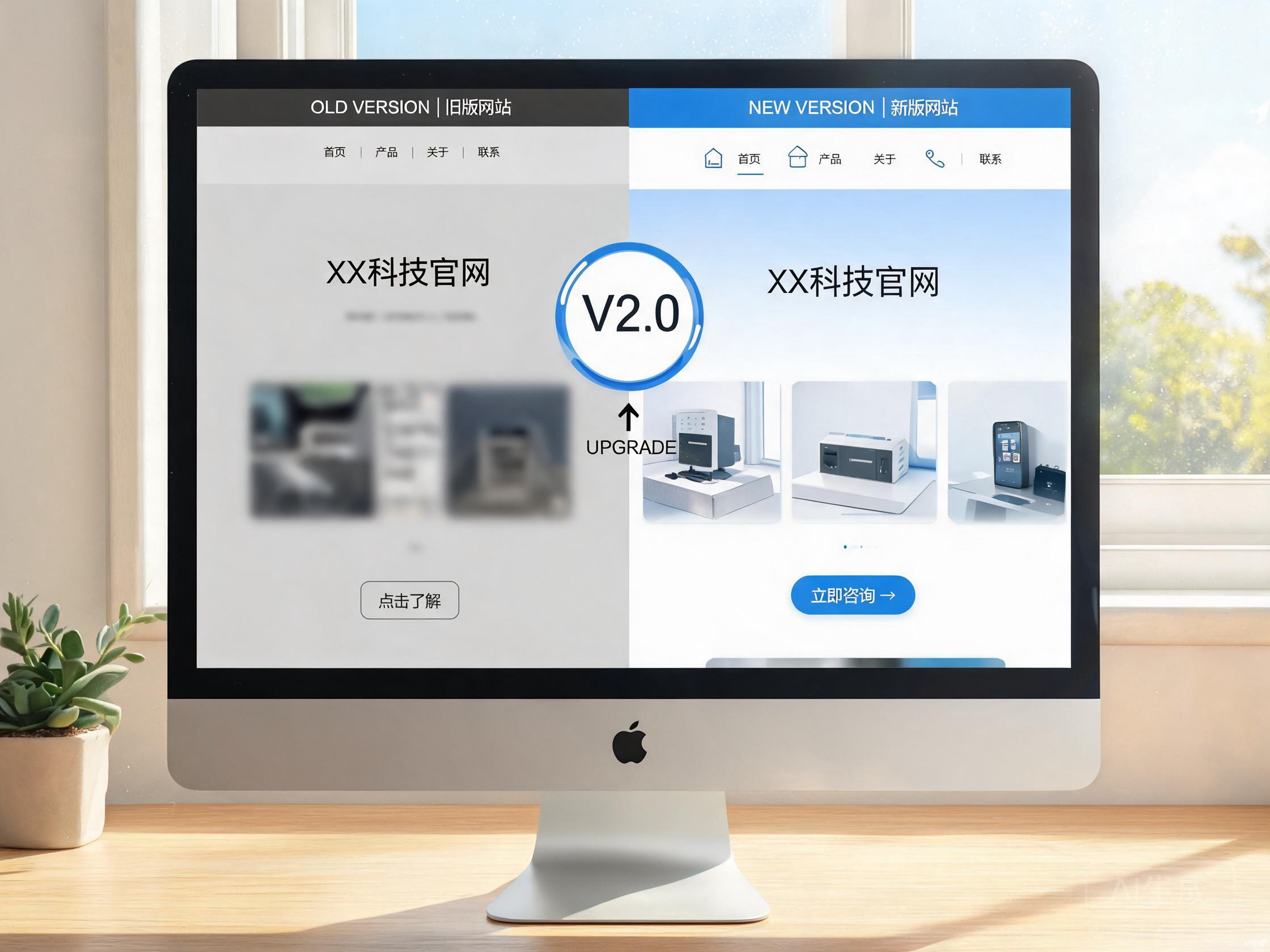 商务官网年度迭代升级